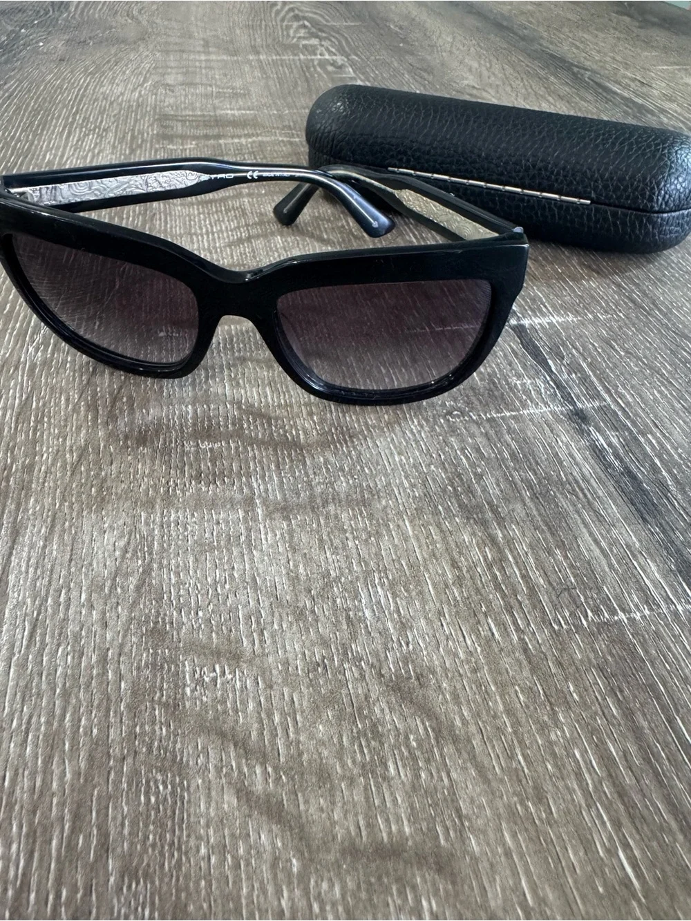 Etro Black Women's Oversized Cat-Eye Sunglasses 55-18